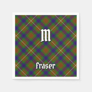 Clan Fraser Hunting Tartan Napkins