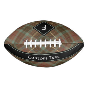 Clan Fraser Hunting Weathered Tartan Football American Football