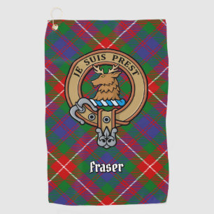 Clan Fraser of Lovat Crest Golf Towel