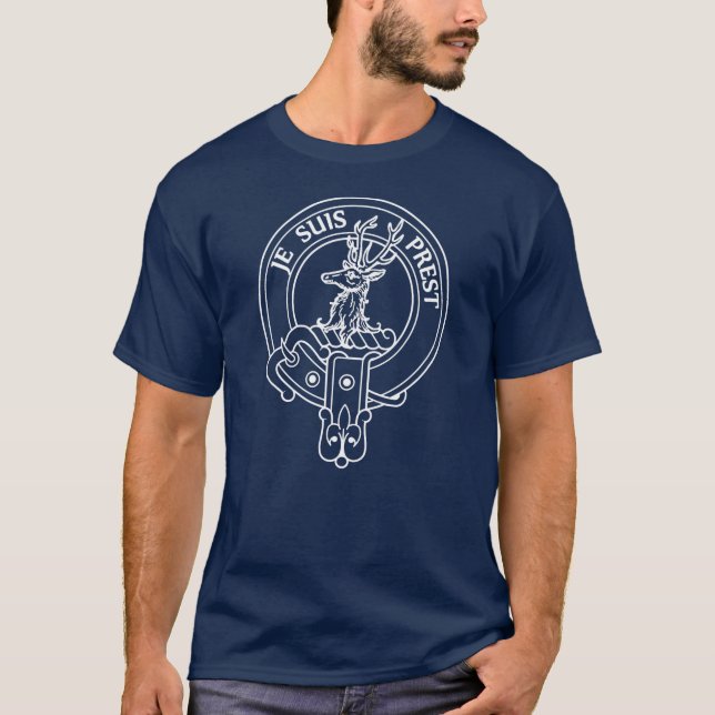Clan Fraser of Lovat Crest  T-Shirt (Front)