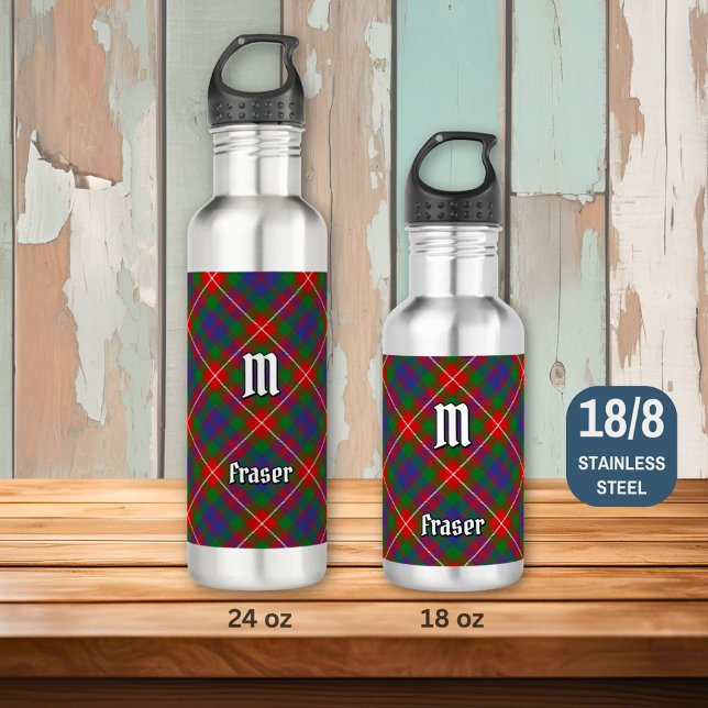 Clan Fraser of Lovat Tartan 710 Ml Water Bottle (Creator Uploaded)