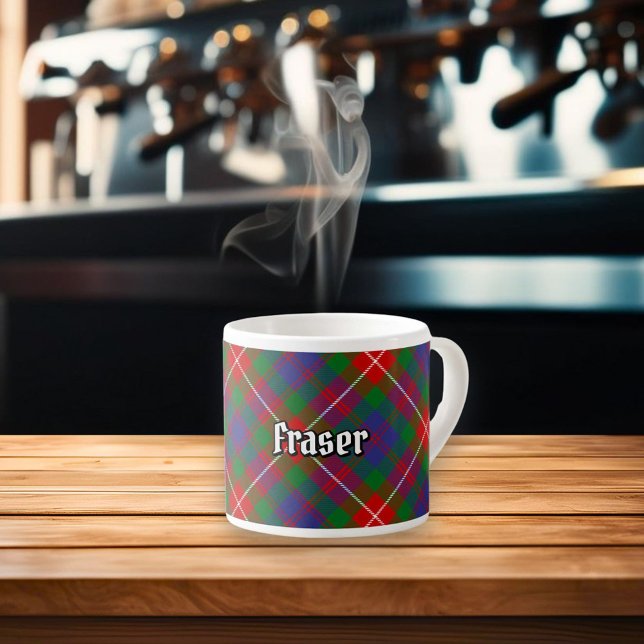 Clan Fraser of Lovat Tartan Espresso Cup (Creator Uploaded)