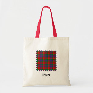 Clan Fraser of Lovat Tartan Tote Bag