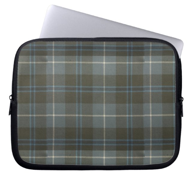 Clan Fraser Plaid Tartan Laptop Sleeve (Front)