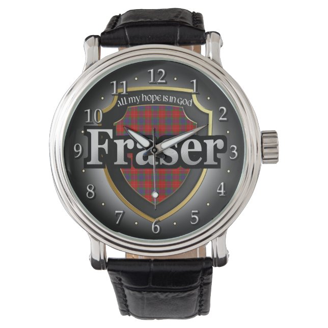 Clan Fraser Scotland Celebration Watch (Front)