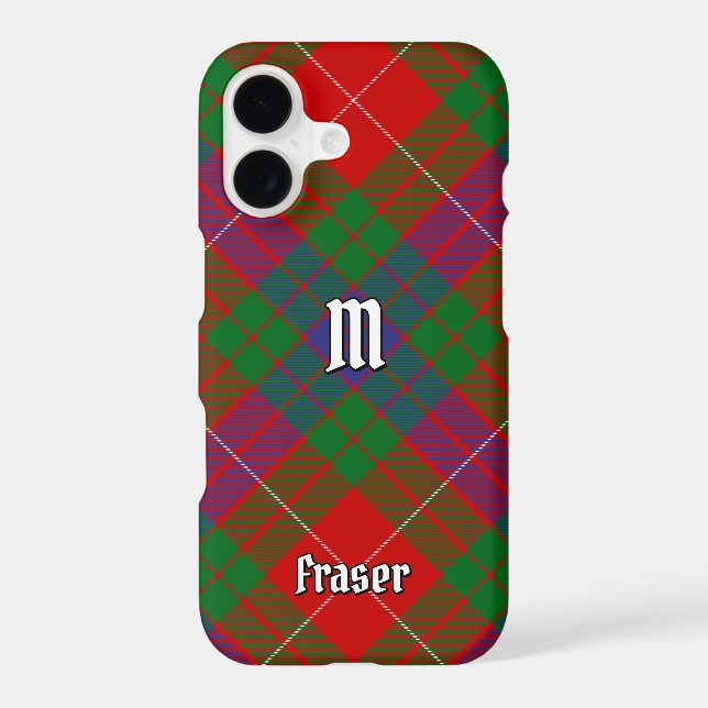 Clan Fraser Tartan Case-Mate iPhone Case (Back)