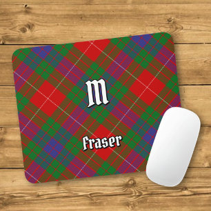 Clan Fraser Tartan Mouse Pad
