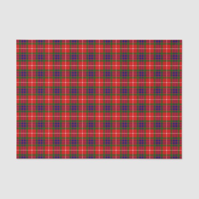 Clan Fraser Tartan Tissue Paper (Front)