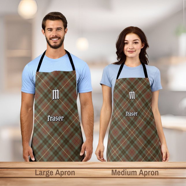 Clan Fraser Weathered Hunting Tartan Apron (Creator Uploaded)