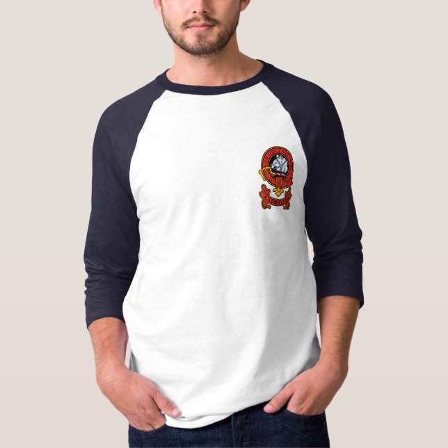 Clan Galbraith Mens Long Sleeve T-shirts & Crest (Front)