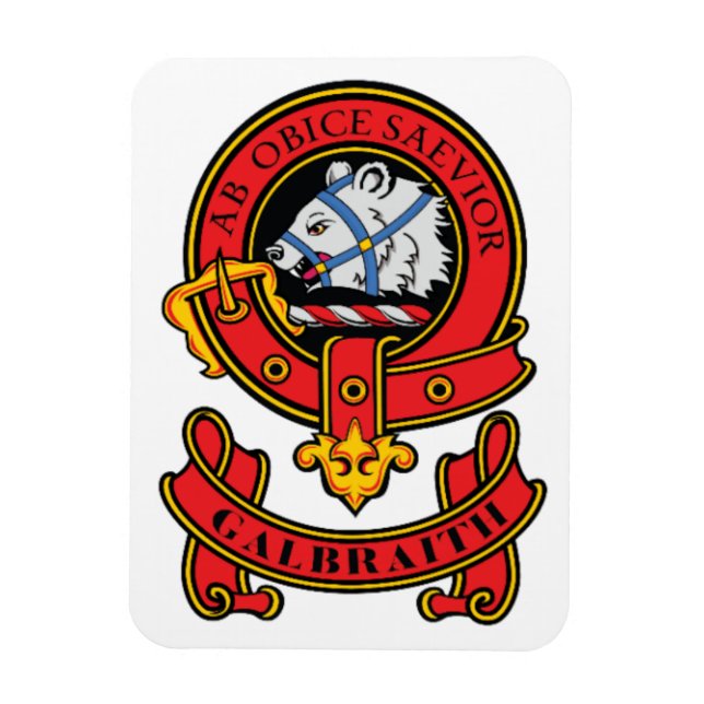 Clan Galbraith Society magnets  (Vertical)
