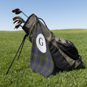 Clan Gillies Tartan Plaid Personalized Golf Towel