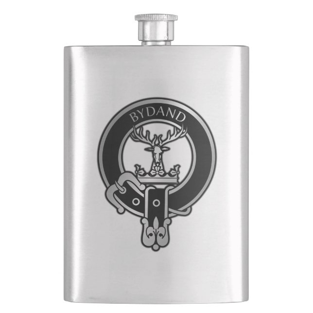 Clan Gordon Crest Flask (Front)