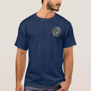 Clan Gordon Crest & Tartan Knot T-Shirt