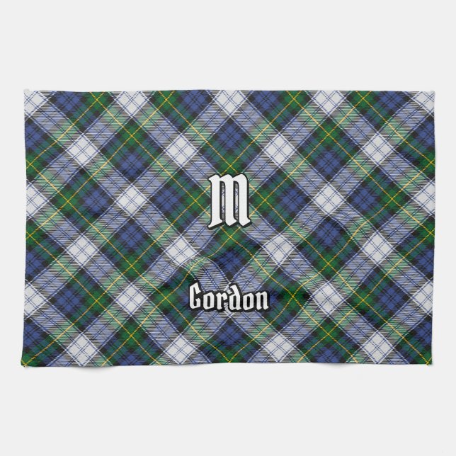 Clan Gordon Dress Tartan Kitchen Towel (Horizontal)