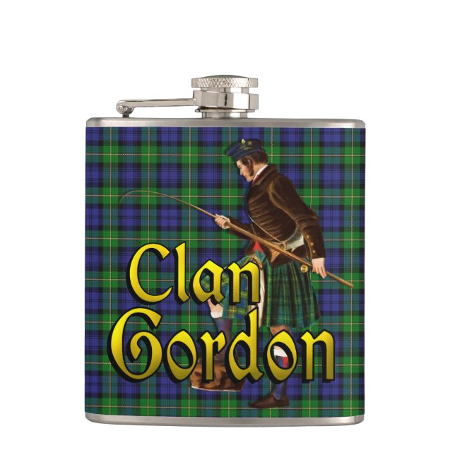 Clan Gordon Old Scotland Flask (Front)