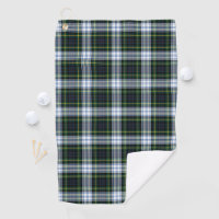 Clan Gordon Plaid Tartan Green White Check