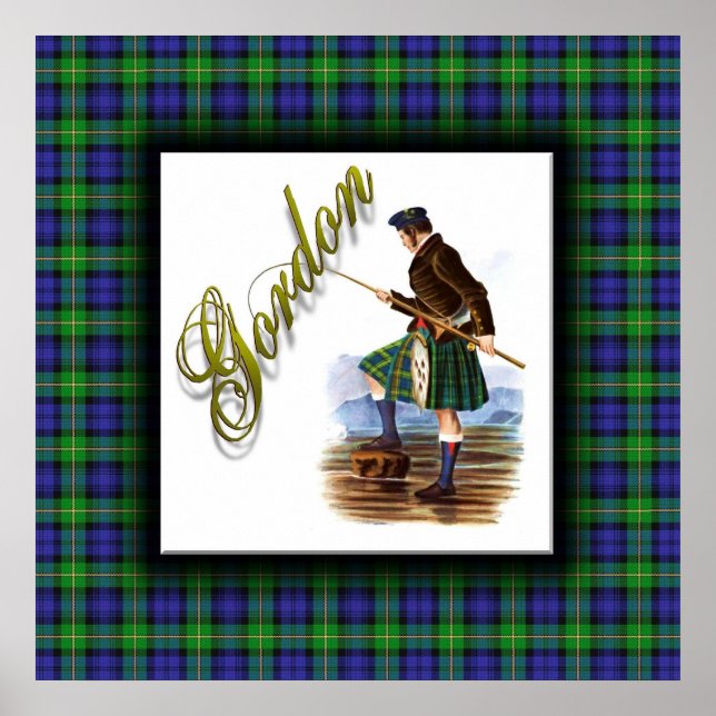Clan Gordon Scottish Dream Poster (Front)
