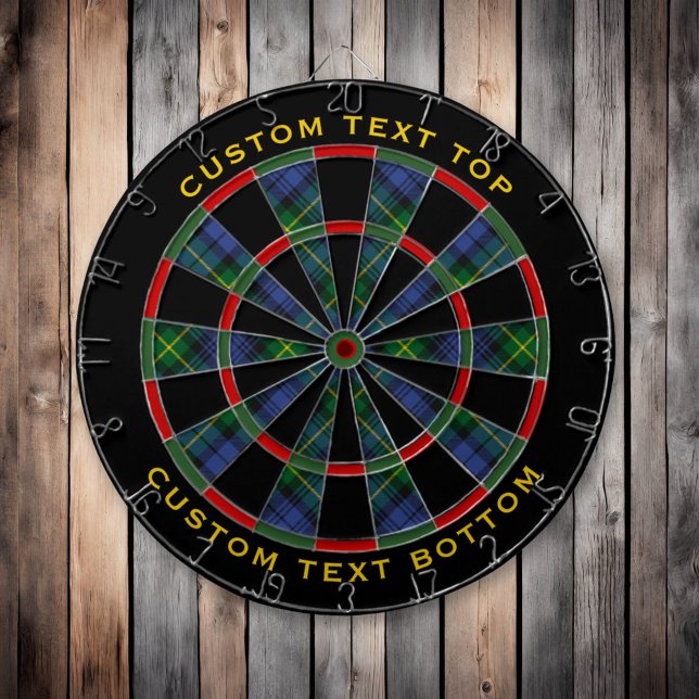 Clan Gordon Tartan Dart Board (Creator Uploaded)