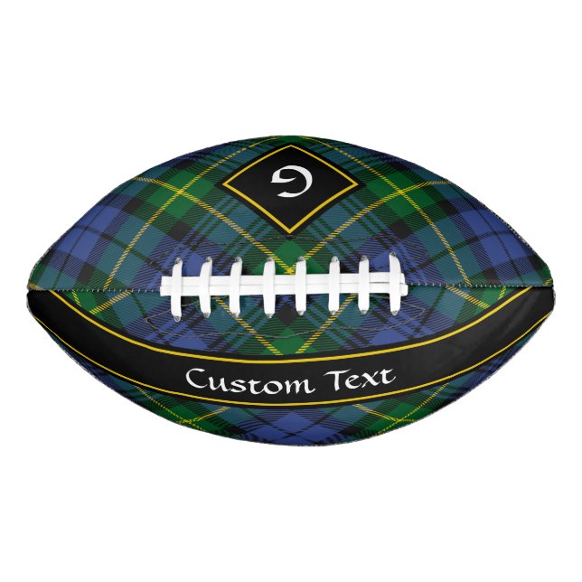 Clan Gordon Tartan Football American Football (Front)