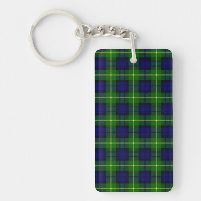 Clan Gordon Tartan Key Ring (Front)