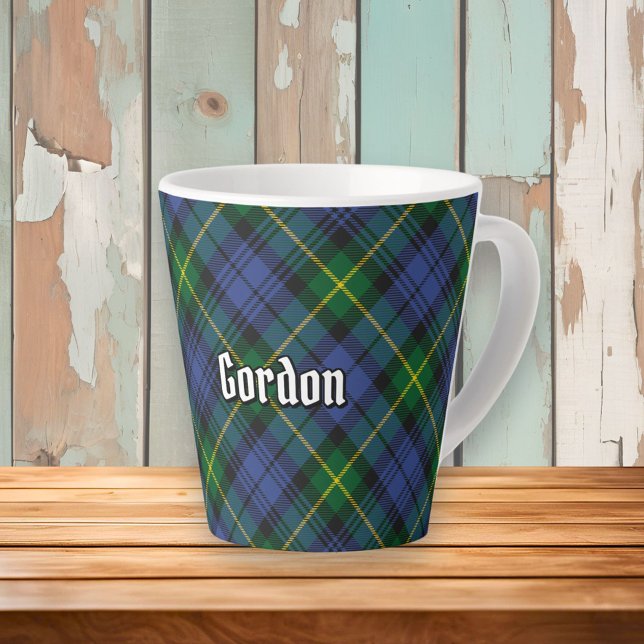 Clan Gordon Tartan Latte Mug (Creator Uploaded)