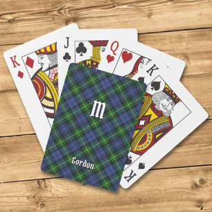 Clan Gordon Tartan Playing Cards