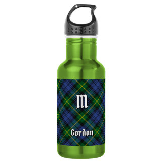 Clan Gordon Tartan Stainless Steel Water Bottle