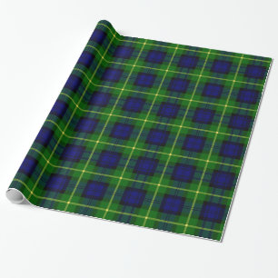 Clan Gordon Tartan Wrapping Paper