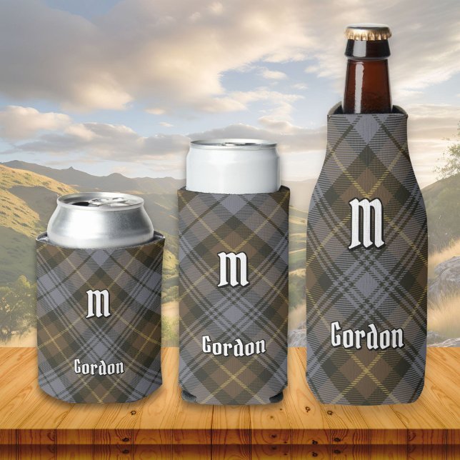 Clan Gordon Weathered Tartan Can Cooler (Creator Uploaded)