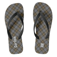 Clan Gordon Weathered Tartan Flip Flops