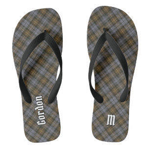 Clan Gordon Weathered Tartan Flip Flops