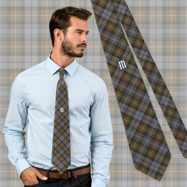 Clan Gordon Weathered Tartan Neck Tie (Creator Uploaded)