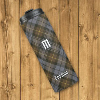 Clan Gordon Weathered Tartan Thermal Tumbler