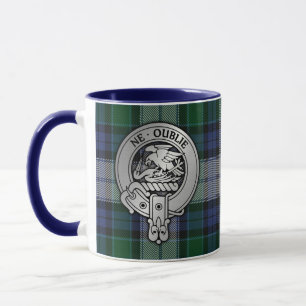 Clan Graham Crest & Dress Tartan Mug