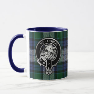 Clan Graham Crest & Dress Tartan Mug