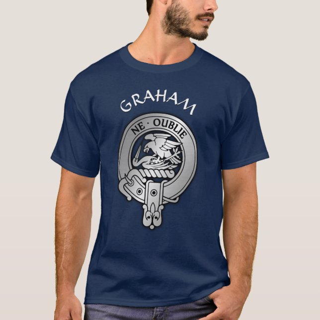 Clan Graham Crest T-Shirt (Front)