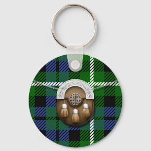 Clan Graham Tartan And Sporran Key Ring