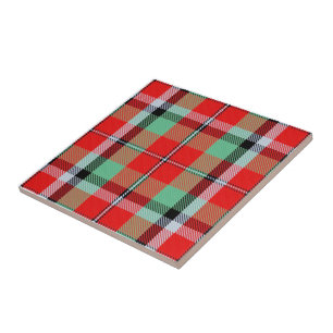Clan Graham Tartan Tile