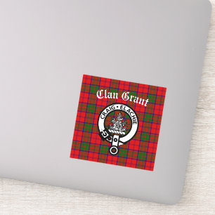 Clan Grant Crest Badge & Tartan  