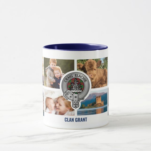 Clan Grant Personalised Family Mug (Center)