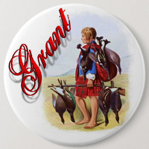 Clan Grant Scottish Dream Button