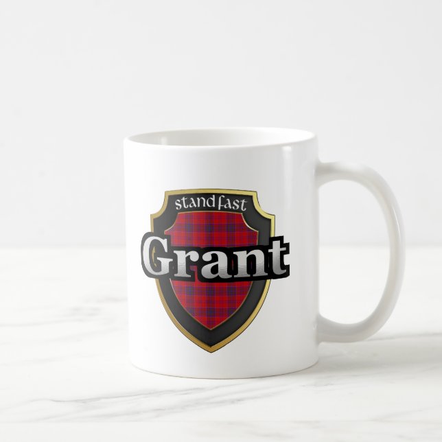 Clan Grant Scottish Dynasty Tartan Mugs Cups (Right)