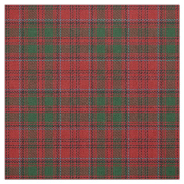 Clan Grant Scottish Tartan Plaid Fabric (Swatch)