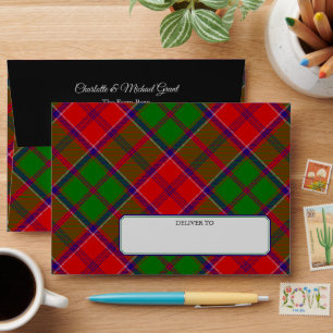 Clan Grant Tartan Envelope