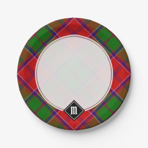 Clan Grant Tartan Paper Plate