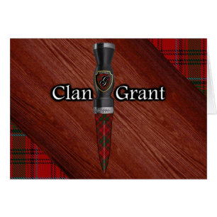 Clan Grant Tartan Sgian Dubh Blade