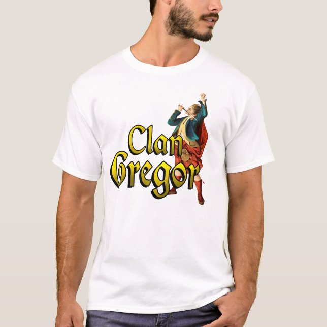 Clan Gregor Highland Games Shirts (Front)