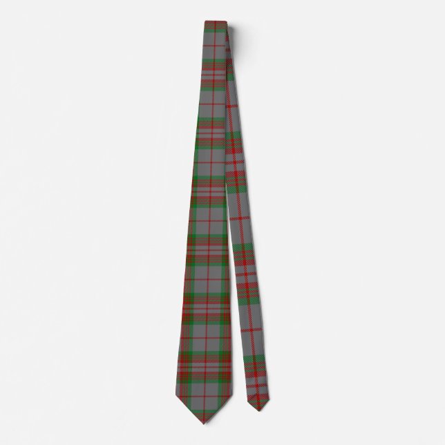 Clan Grey Tartan Tie (Front)