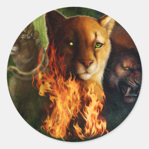 Clan Ground Classic Round Sticker